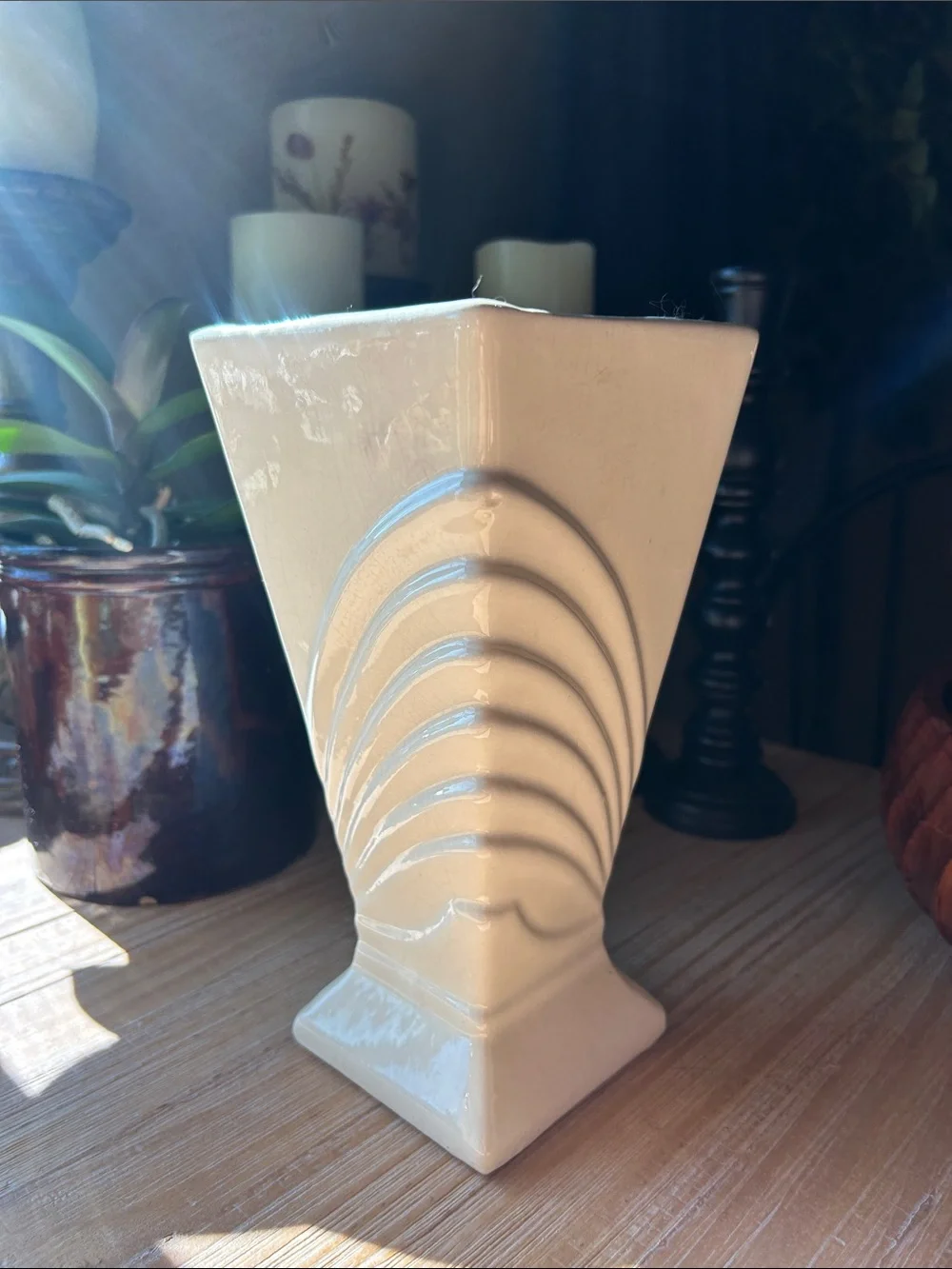McCoy Art Deco Pottery Vase